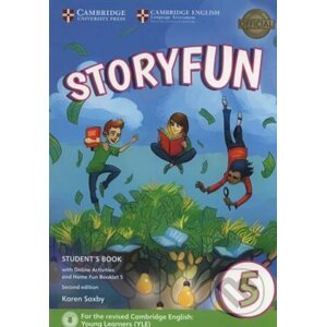 Storyfun 5 Student´s Book with Online Activities and Home Fun Booklet 5 - Karen Saxby