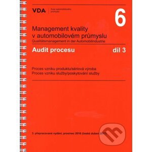 Management kvality v automobilovém průmyslu VDA 6.3 - Česká společnost pro jakost