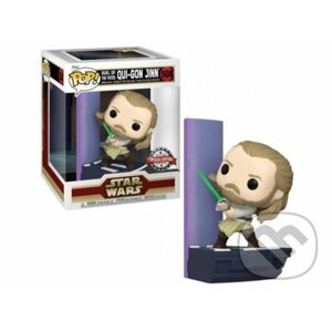 Funko POP Deluxe: Star Wars Duel of the Fates - Qui Gon Jinn (exclusive special edition) - Funko