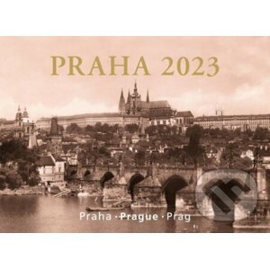 Kalendář 2023 Praha - Prague - Prag - nástěnný - Pražský svět