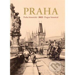 Kalendář 2023 Praha historická - nástěnný - Pražský svět
