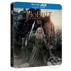 Hobit: Šmakova dračí poušť 3D Steelbook Blu-ray3D