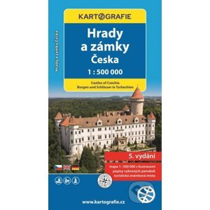 Hrady a zámky Česka/1 : 500 000 - Kartografie Praha