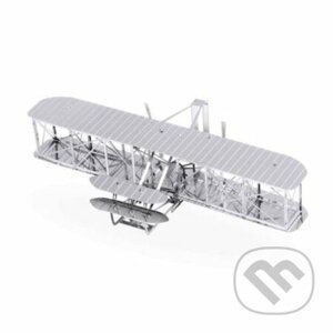 Metal Earth 3D kovový model Wright Airplane /Dvojplošník bratří Wrigtů - Piatnik