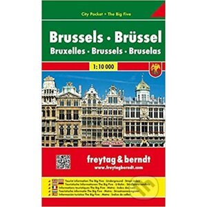 Brussels 1:10 000 - freytag&berndt