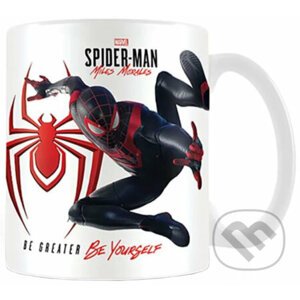 Keramický hrnček Marvel - Spiderman: Miles Morales Iconic Jump - Spiderman