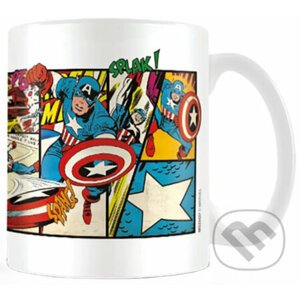 Keramický Hrnček Marvel - Capitain America: Panels - Captain America