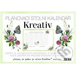 Plánovací stolní kalendář Kreativ - Vltava Labe Media