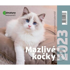 Kalendář 2023: Mazlivé kočky, stolní, týdenní - Almatyne