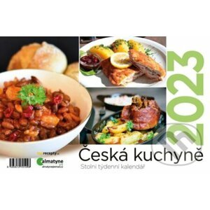 Kalendář 2023: Česká kuchyně, stolní, týdenní - Almatyne