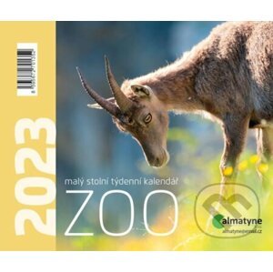 Kalendář 2023: Malá zoo, stolní, týdenní - Almatyne