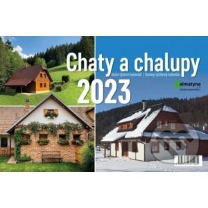 Kalendář 2023: Chaty a chalupy, stolní, týdenní - Almatyne