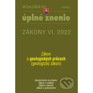 Aktualizácia VI/4 / 2022 - životné prostredie, odpadové a vodné hospodárstvo - Poradca s.r.o.