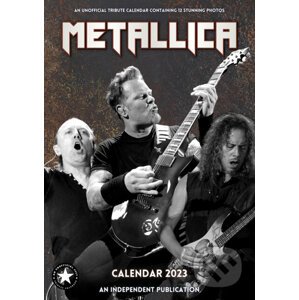 Kalendár 2023: Metallica - Metallica