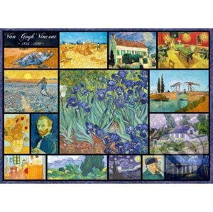 Collage - Vincent Van Gogh - Bluebird
