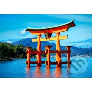 The torii of Itsukushima Shrine - Bluebird