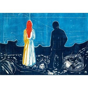 Edvard Munch - Two People: The Lonely Ones, 1899 - Bluebird