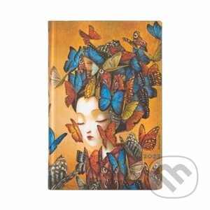 Paperblanks - týždenný diár Madame Butterfly 2023 - Paperblanks