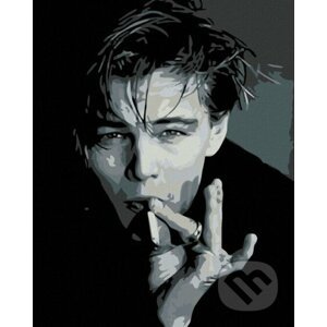 Malování podle čísel: Leonardo di Caprio s cigaretou - Zuty