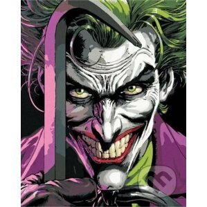 Malování podle čísel: Batman - Joker s páčidlem - Zuty