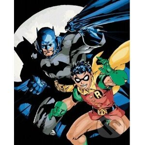 Malování podle čísel: Batman a Robin - Zuty