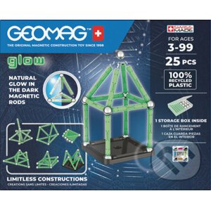 Stavebnice Geomag Glow 25 ks - Geomag