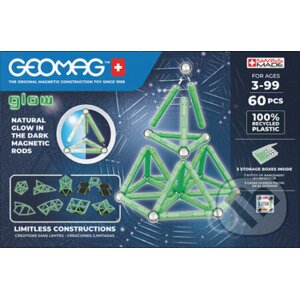 Stavebnice Geomag Glow 60 ks - Geomag