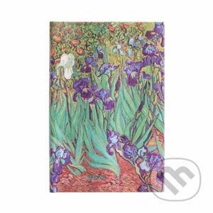 Paperblanks - týždenný diár Van Gogh’s Irises 2023 - Paperblanks