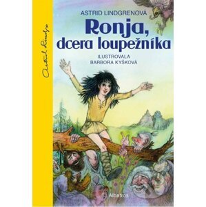 Ronja, dcera loupežníka - Astrid Lindgren, Barbora Kyšková (ilustrácie)