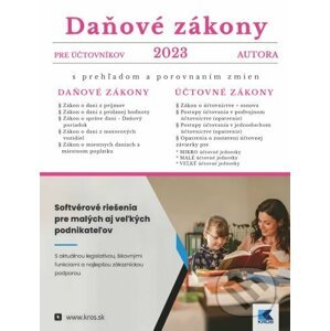 Daňové zákony 2023 pre účtovníkov - Porada s.k.