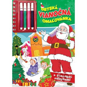 Detská vianočná omaľovánka - Foni book