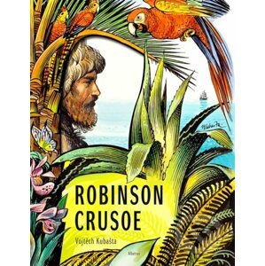 Robinson Crusoe - Daniel Defoe, Vojtěch Kubašta (Ilustrátor)