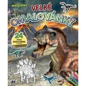Velké omalovánky Dinosauři - Jiří Models