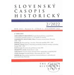 Slovenský časopis historický 2/2022 - autorov Kolektív