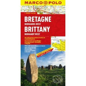 Bretagne, Normandie-West 1:300T MD - Marco Polo