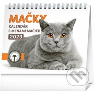 Stolový kalendár Mačky 2023 - Presco Group