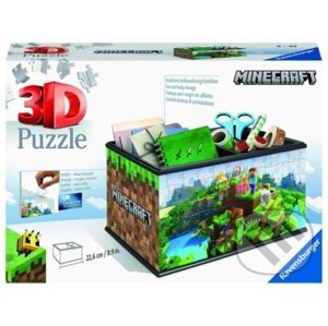 3D Úložná krabice Minecraft - Ravensburger
