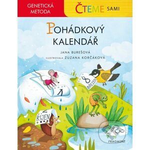 Čteme sami - genetická metoda: Pohádkový kalendář - Jana Burešová, Zuzana Korčáková (Ilustrátor)