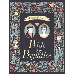Search and Find Pride & Prejudice - Jane Austen, Sarah Powell , Amanda Enright (ilustrátor)