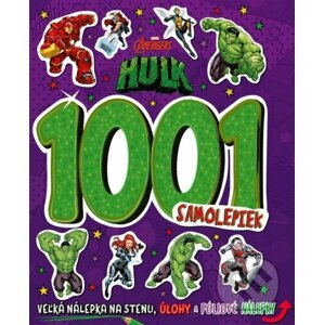 Marvel Avengers: Hulk 1001 samolepiek - Egmont SK