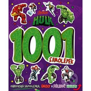 Marvel Avengers: Hulk 1001 samolepek - Egmont ČR