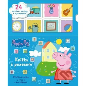 Peppa Pig: Knížka s pexesem - Egmont ČR