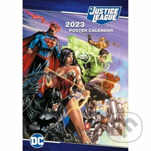 Kalendár DC Comics: Justice League 2023 - Plagáty - Pyramid International