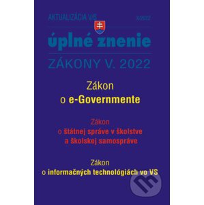 Aktualizácia V/6 / 2022 - štátna služba - Poradca s.r.o.