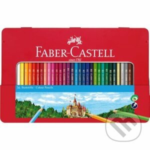 Pastelky Castell set 36 farebné s okienkom - Faber-Castell
