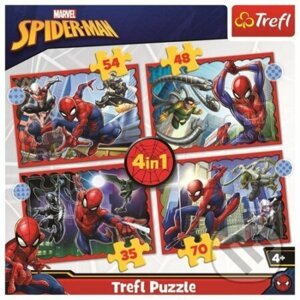 Hrdinný Spiderman 4v1 - Trefl