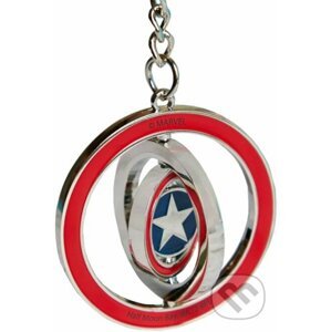 Prívesok na kľúče Marvel: Captain America's Shield - Captain America