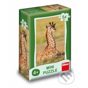 Zvířátka minipuzzle - žirafa - Dino
