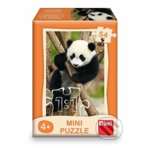 Zvířátka minipuzzle - panda - Dino
