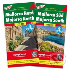 Mallorca/Majorca SET sever+juh - freytag&berndt